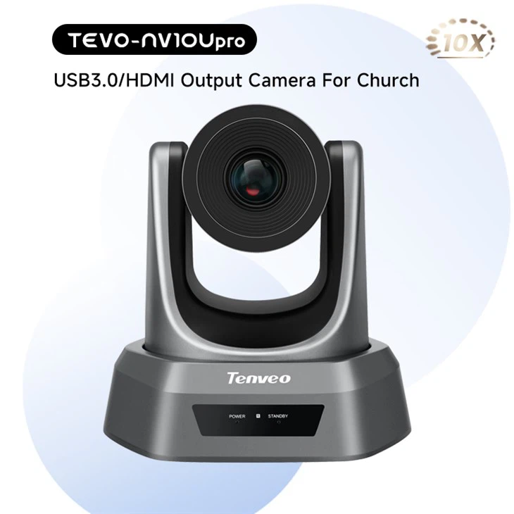 10X zoom USB-videoneuvottelukamera