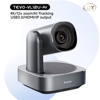 12x zoom 4K PTZ -kamera käyttämällä neuvottelu- ja suoratoistoa