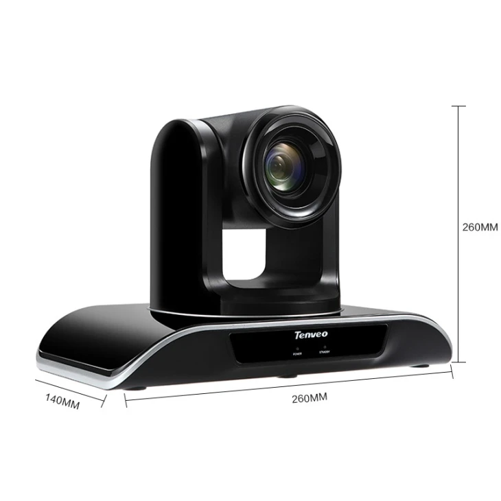 1080p Conferencing Camera With 3X Optical Zoom For Small To Medium Sized Rooms